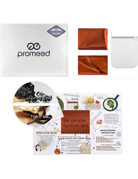 Funda de Edredón de Seda 100% Natural PROMEED Cuna Crepúsculo