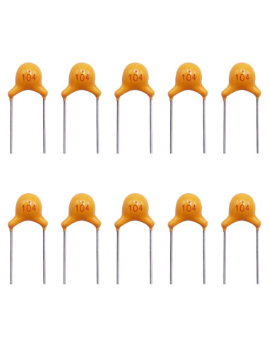 Capacitor Cerámico Multicapa mxuteuk 0.1uF 120 Pcs