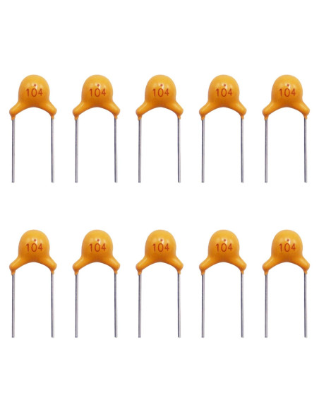 Capacitor Cerámico Multicapa mxuteuk 0.1uF 120 Pcs