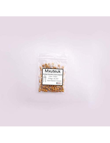 Capacitor Cerámico Multicapa mxuteuk 0.1uF 120 Pcs