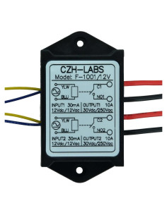 Módulo Relé Potencia Dual SPST-NO 10A CZH-LABS 12V