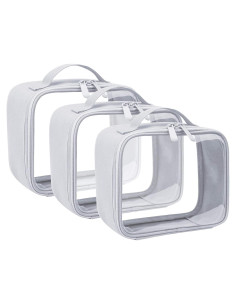 Bolsa de Aseo Transparente ANRUI Aprobada por TSA 21x7.6x16.5 cm