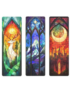 Marcadores de Libros de Vidrio Templado TwoDays - Set de 3