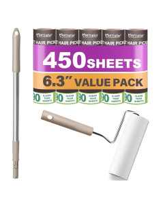 Rodillo de Pelusa Extra Grande Marzyciel 450 Hojas 16 cm