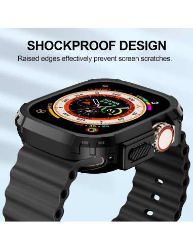 Funda Parachoques Flexible BOTOMALL para Apple Watch Ultra 49mm