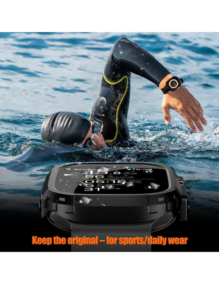 Funda Parachoques Flexible BOTOMALL para Apple Watch Ultra 49mm