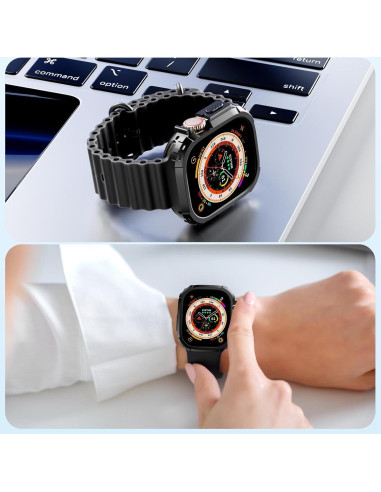 Funda Parachoques Flexible BOTOMALL para Apple Watch Ultra 49mm