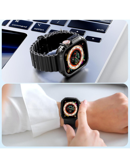 Funda Parachoques Flexible BOTOMALL para Apple Watch Ultra 49mm