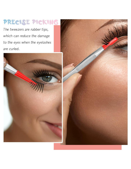 Juego de Pinzas con Puntas de Goma Honoson - 3 Piezas