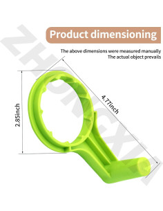 Paquete de 3 Asas de Manivela ZHONGXIA para Cortadoras 2