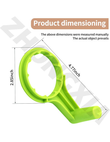 Paquete de 3 Asas de Manivela ZHONGXIA para Cortadoras