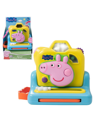 Cámara Interactiva Peppa Pig para Niños 18M+ con Foto Instantánea
