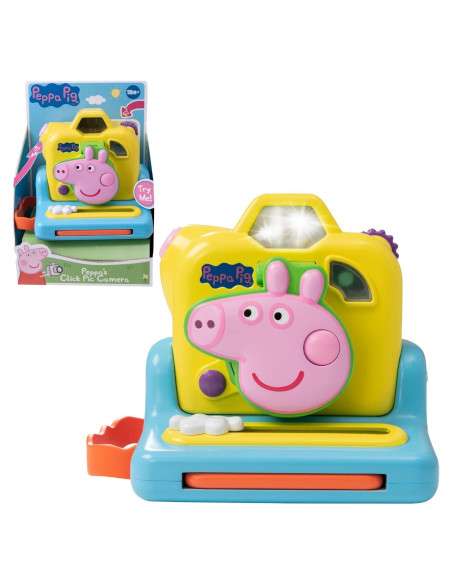 Cámara Interactiva Peppa Pig para Niños 18M+ con Foto Instantánea