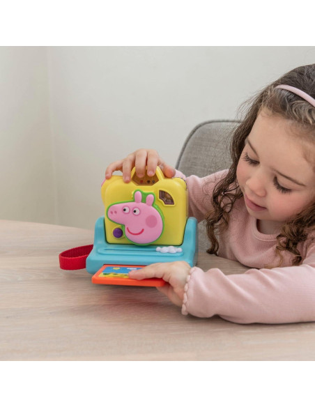 Cámara Interactiva Peppa Pig para Niños 18M+ con Foto Instantánea