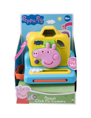 Cámara Interactiva Peppa Pig para Niños 18M+ con Foto Instantánea