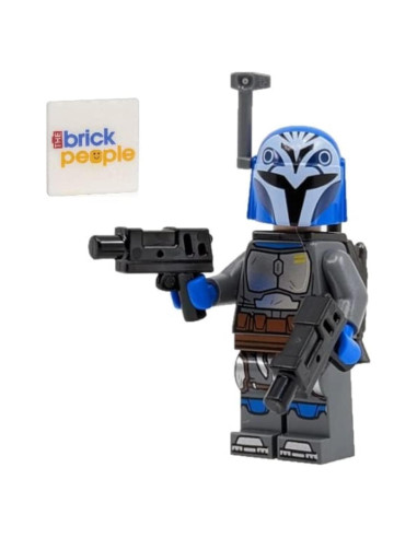 LEGO Minifigura Bo-Katan Kryze con Blasters y Capa