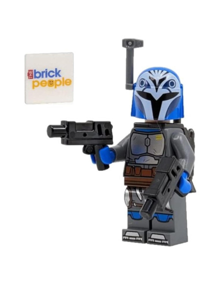 LEGO Minifigura Bo-Katan Kryze con Blasters y Capa