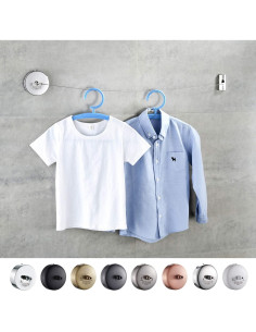 Cuerda Retráctil JOOM de Acero Inoxidable 2.74m para Ropa 2