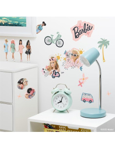 Calcomanías de Pared Barbie Paladone - 4 Hojas Decorativas 2