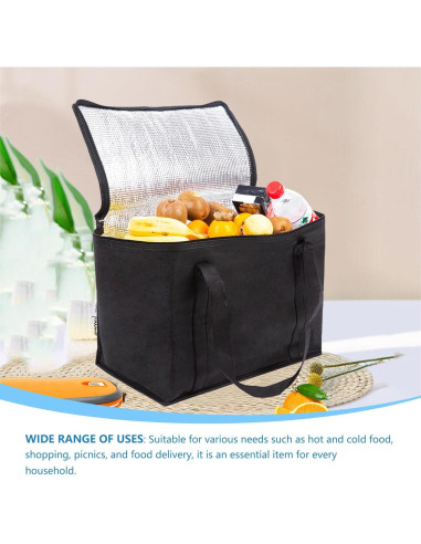 Bolsa de Compras Grande Aislada Reutilizable 2 Piezas