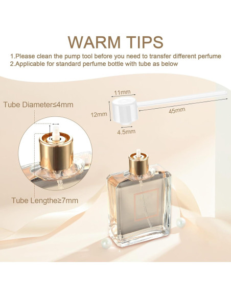 30 Botellas de Perfume de Vidrio Reutilizables 20 ml Domensi