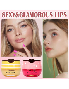 Paquete de 4 bálsamos labiales y mascarilla Sulily - Hidratación intensa 2