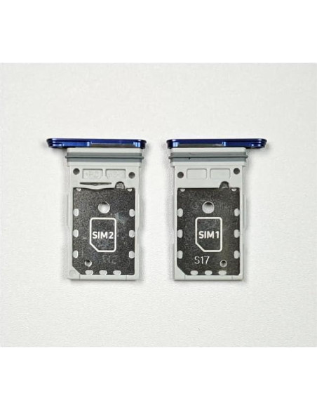 Bandeja Doble SIM para Galaxy S25/S25 Plus - 2 Pcs Azul Marino
