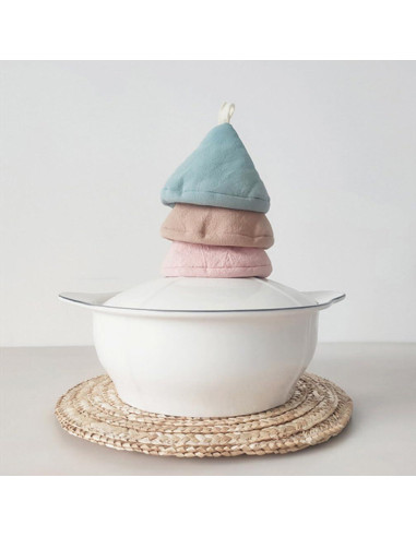 Cubiertas de Mango de Olla Cabilock 4 Piezas Algodón Mini