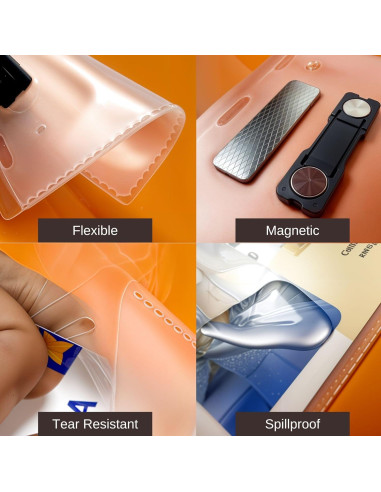 Kit de Sujetadores Magnéticos Performore 6 Piezas 11.43x8.89 cm