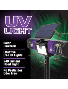 Zapper Solar Bell+Howell 2 en 1 1200V Control de Plagas 2