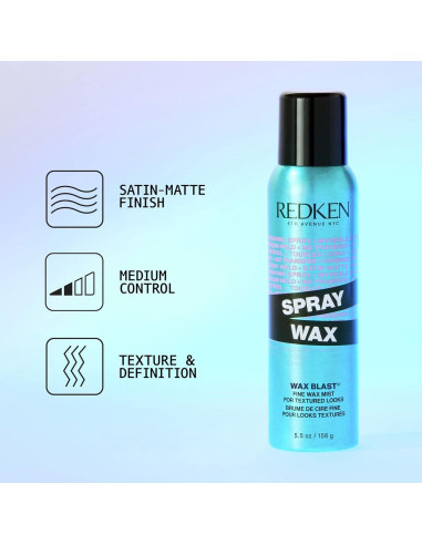 Cera en Spray Redken Invisible Texture Mist 155g - Textura y Volumen