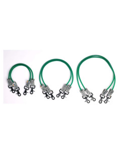 Tubos de Resistencia THERABAND 45.72 cm Verde Pesado Nivel 4