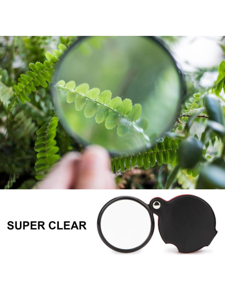 Lupa Plegable de Bolsillo Rongon 5X 60mm para Lectura