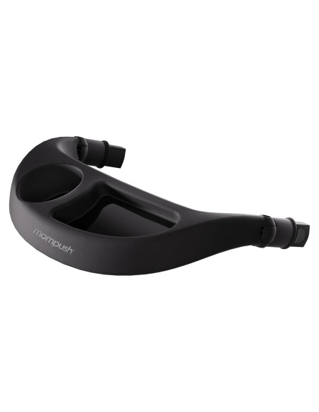 Bandeja de Snack Mompush Wiz con Soporte para Taza - Fácil Limpieza