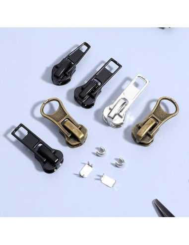 Kit de Reparación de Cremalleras Hpmjz 24 Pcs Universal