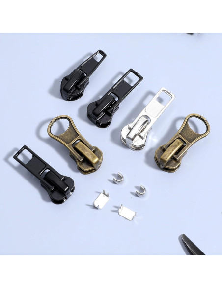 Kit de Reparación de Cremalleras Hpmjz 24 Pcs Universal