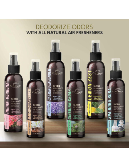 Aerosol Ambientador Natural The Crown Choice 113.4 g Geranio y Hierba Limón