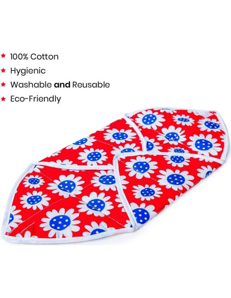 Cubierta de Algodón Cuadrada 43x43 cm SoulGenie - Roti y Tortilla