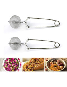 Infusores de Té de Acero Inoxidable Traderplus - 2 Unidades 2