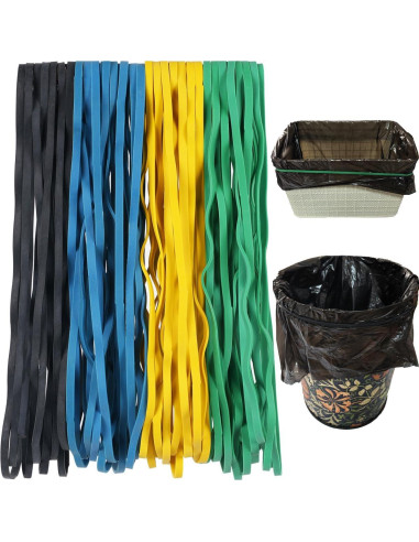 Bandas de Goma Grandes AMUU 30cm 40 Piezas Multicolor