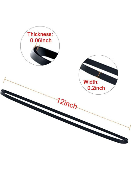 Bandas de Goma Grandes AMUU 30cm 40 Piezas Multicolor