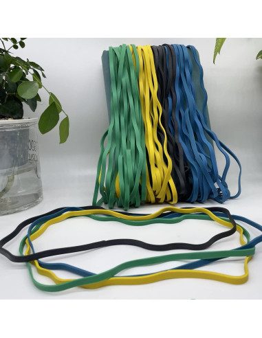 Bandas de Goma Grandes AMUU 30cm 40 Piezas Multicolor