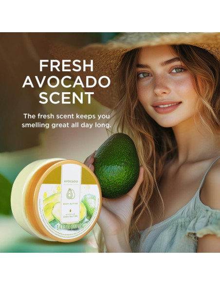 Manteca Corporal de Aguacate Princess Belle 100ml Hidratante Manteca Corporal de Aguacate Princess Belle 100ml Hidratante