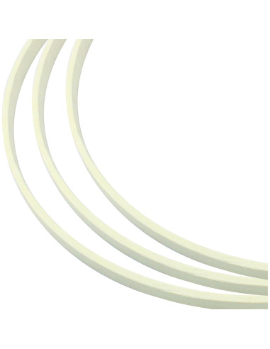 Hitefu 6 Aros Florales de Bambú 30 cm para Manualidades