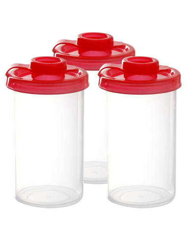 Saleros y Pimenteros de Plástico Youngever 3 Piezas Grande