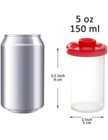 Saleros y Pimenteros de Plástico Youngever 3 Piezas Grande