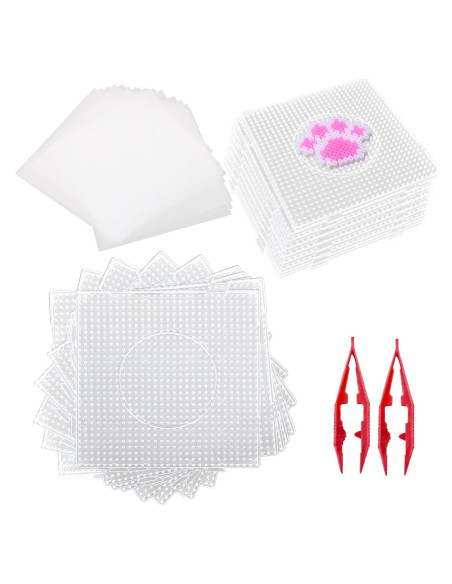 Juego de Tableros de Perlas de Fusión LOSYHU 20 Piezas 5mm