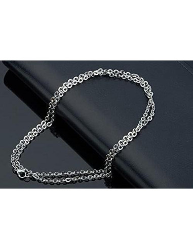 Collar de Urna de Cenizas YQSLIN para Gato - Acero Inoxidable