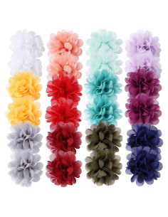 Clips de Pelo de Chifón Cinaci 24 Piezas para Niñas