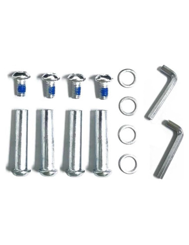 Ejes de Rueda de Patín 8mm GSHFIMESH 35mm con Herramientas